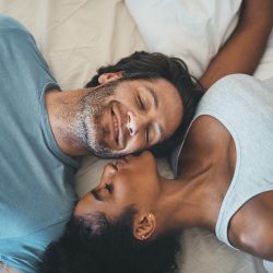 a happy couple